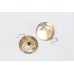 Earrings silver 925 sterling dangle gold rhodium black onyx zircon stone C 429